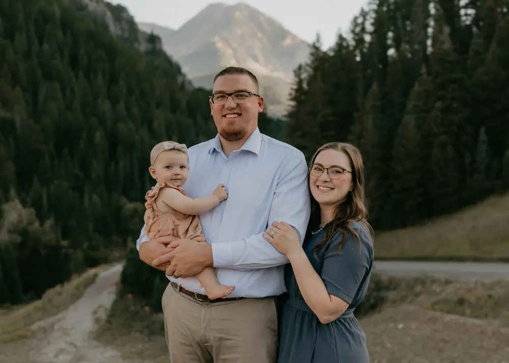 Jordan and Samantha Lendt and Family